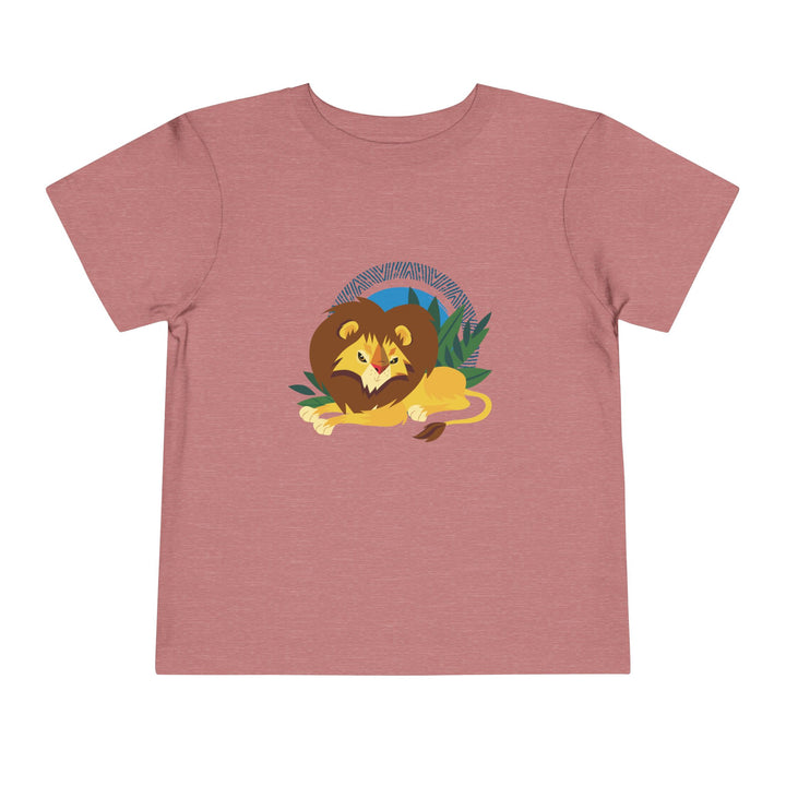 Lion Lounging Halo Toddler Soft Shirt