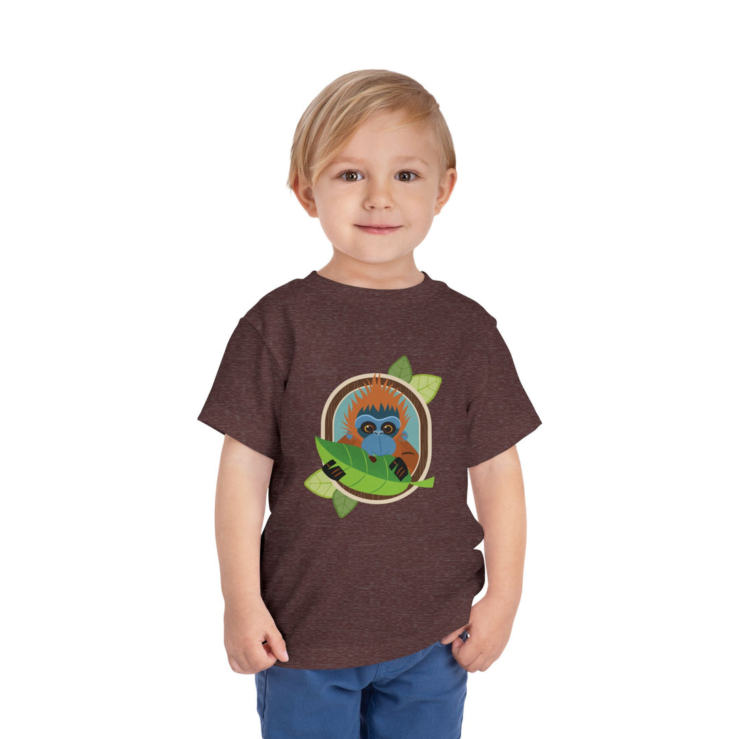 Orangutan Portrait of Nature Toddler Soft Shirt