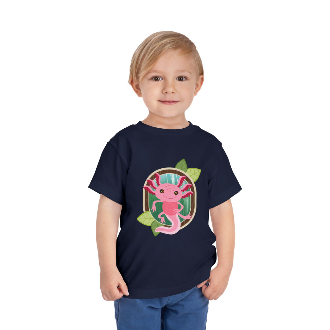 Axolotl Portrait of Nature Soft Shirt - Toddler
