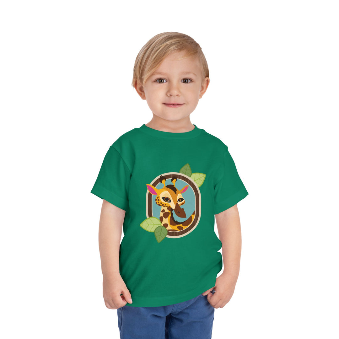 Giraffe Portrait Soft Shirt - Toddler