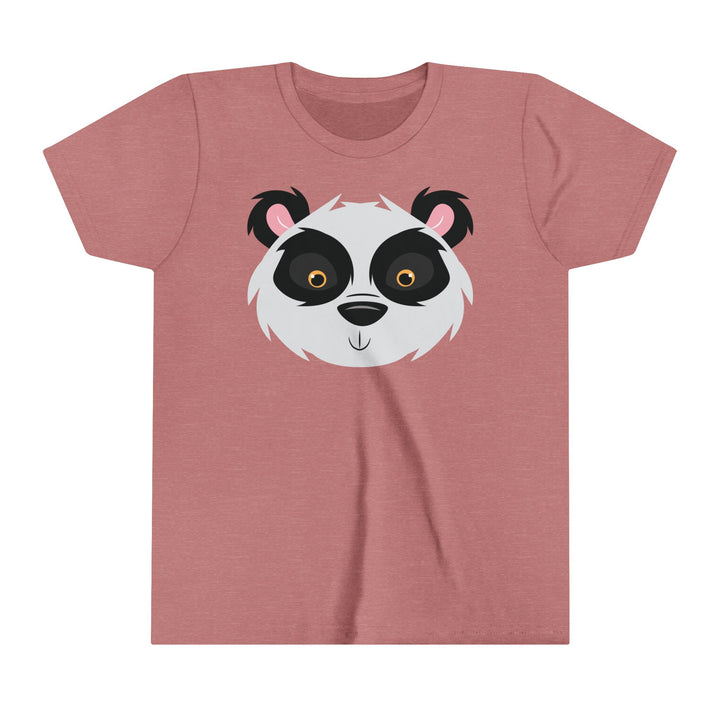 Panda Wild Faces Youth Soft Shirt