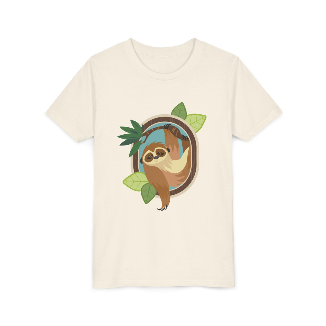 Sloth Portrait of Nature Youth Soft Shirt