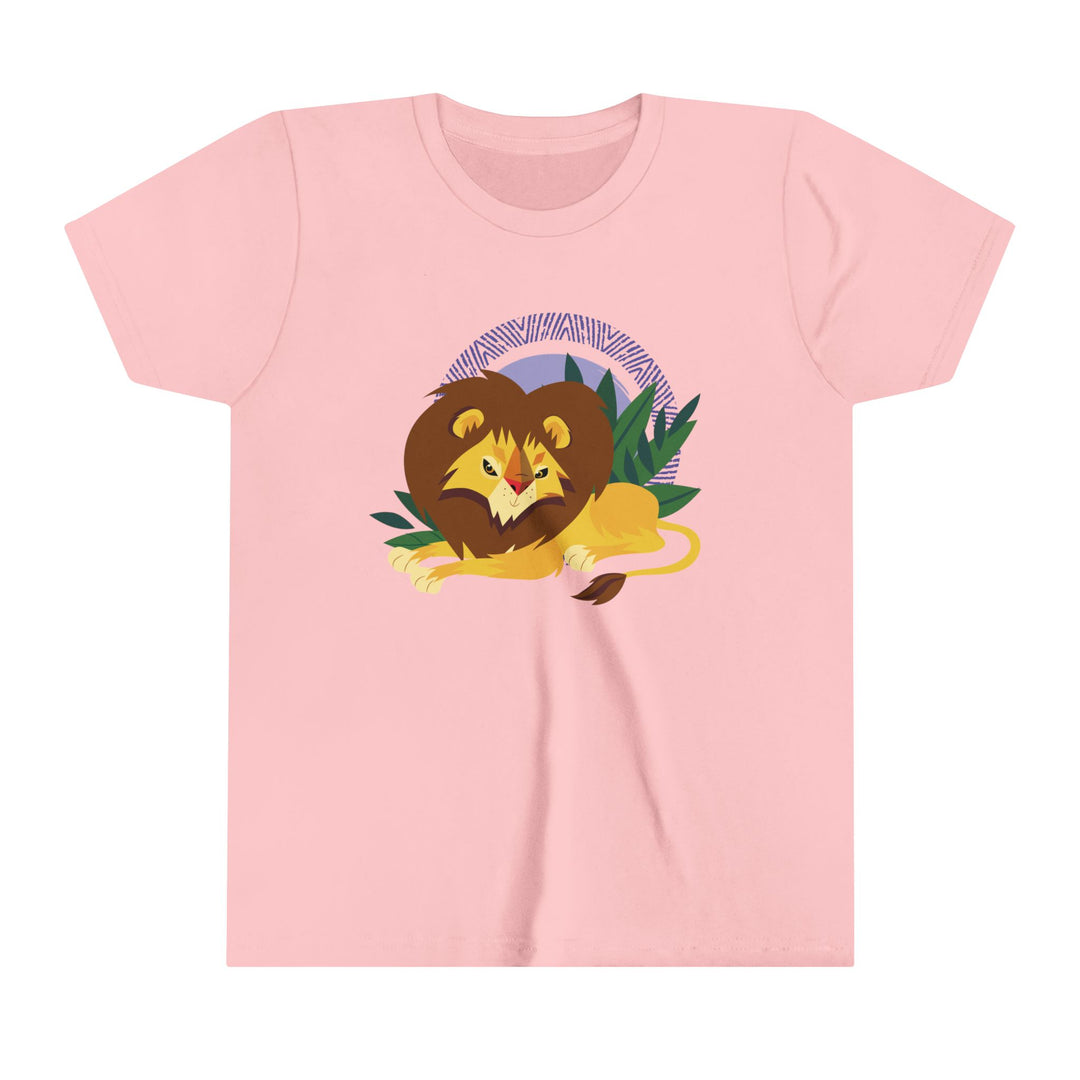 Lion Lounging Halo Youth Soft Shirt