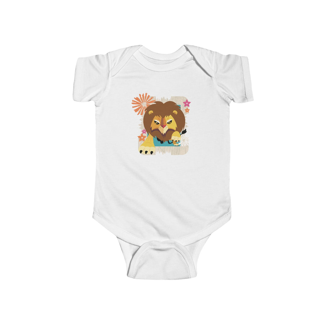 Lion Firework Baby Soft Onesie