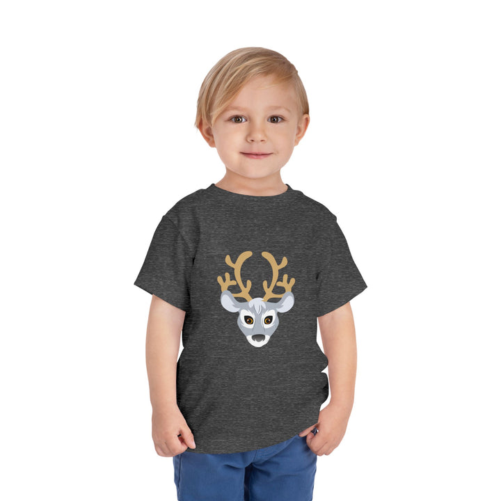 Reindeer Wild Faces Soft Shirt - Toddler