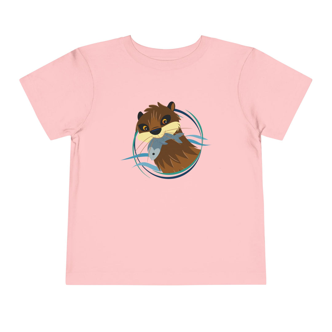Otter Fishing Soft Shirt - Toddler