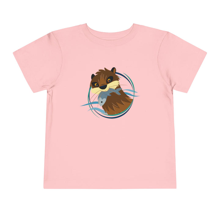 Otter Fishing Soft Shirt - Toddler