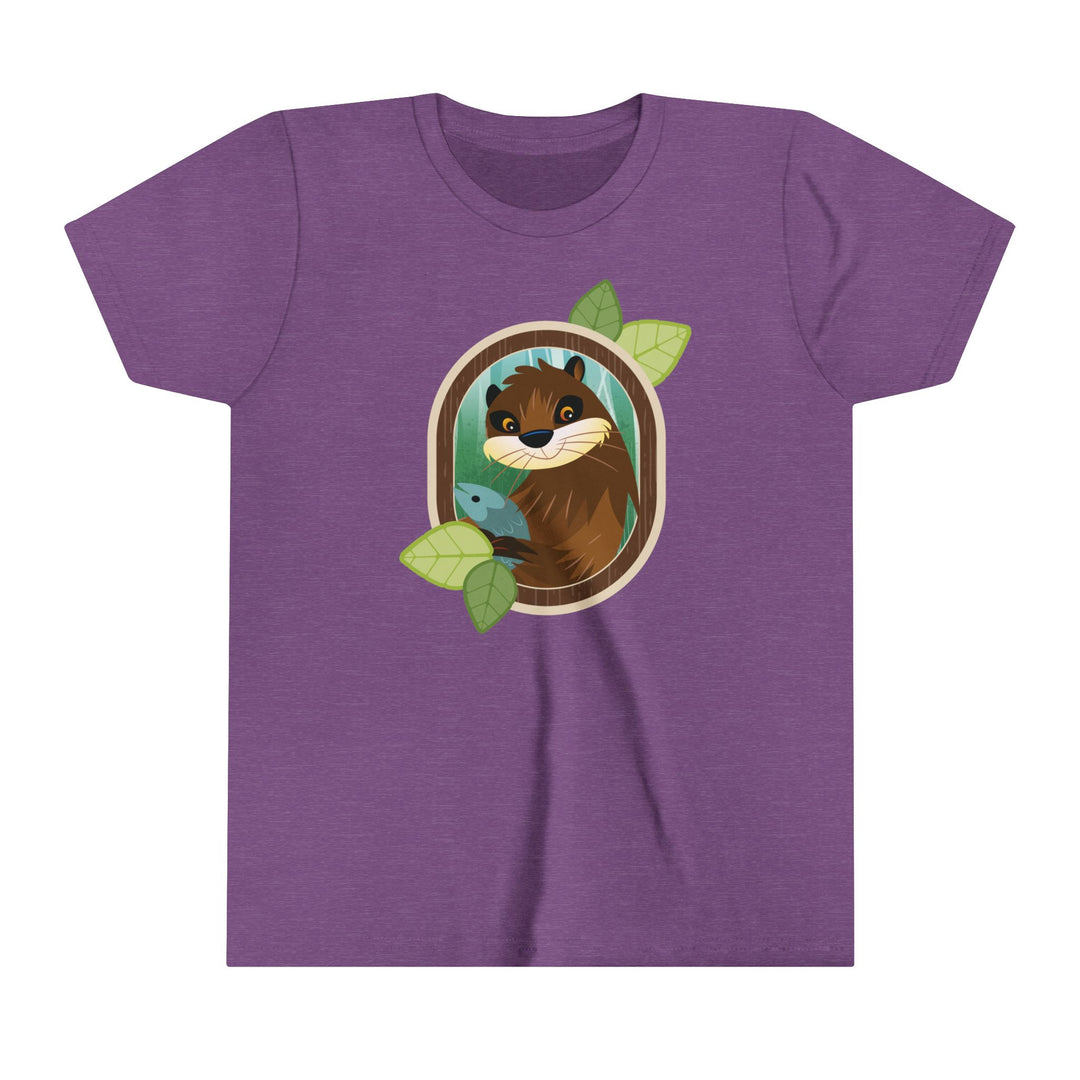 Otter Portrait of Nature Youth Soft Shirt