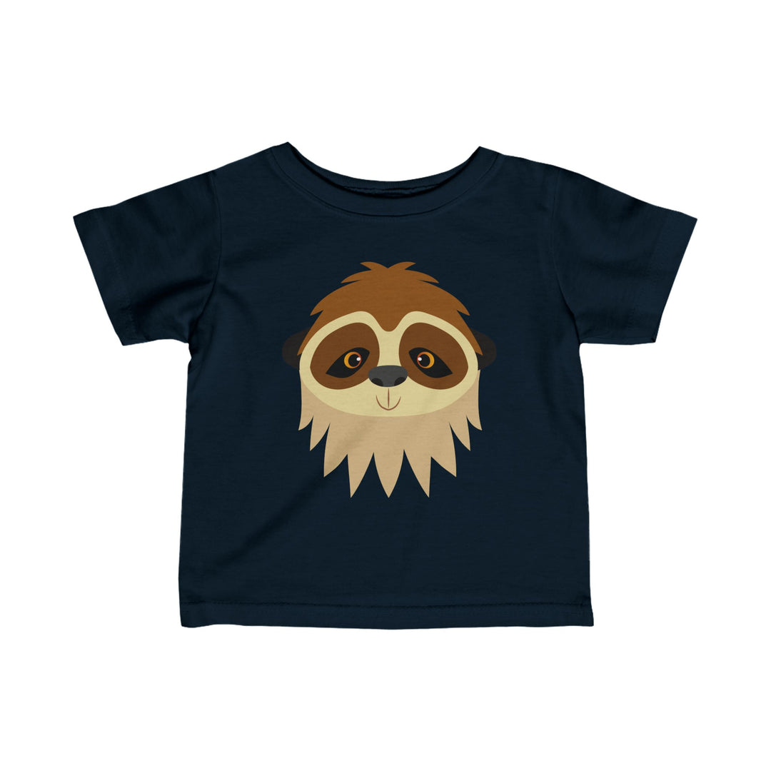 Sloth Wild Faces Baby Soft Shirt