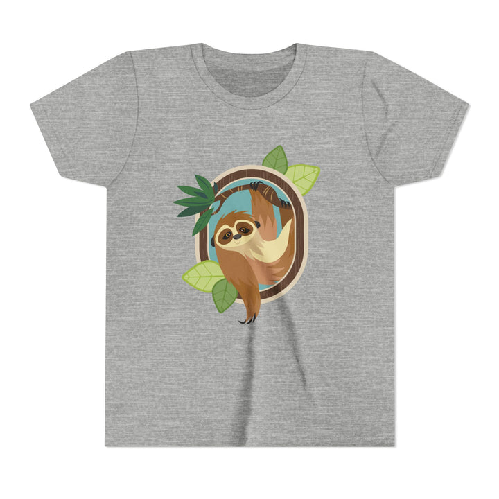 Sloth Portrait of Nature Youth Soft Shirt