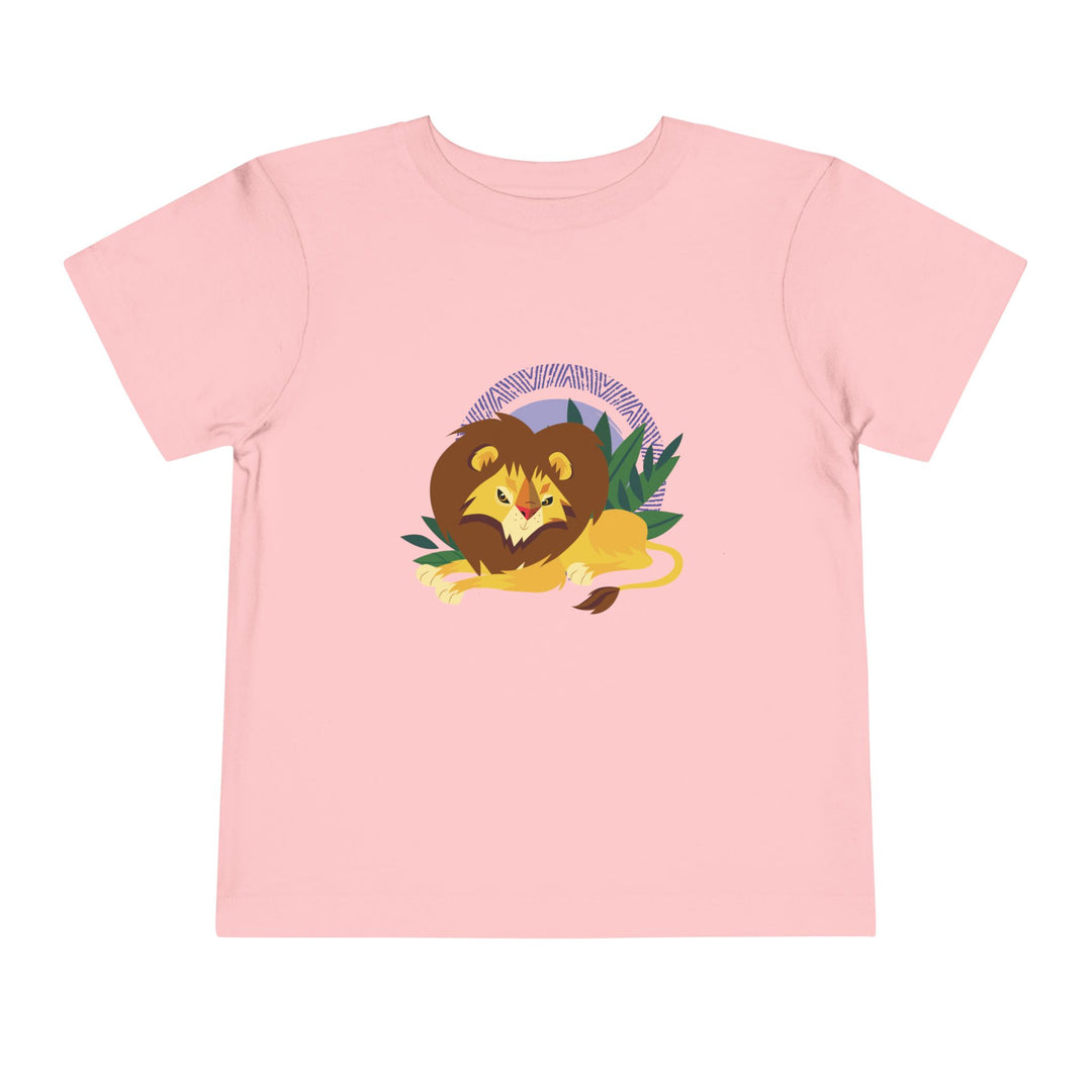 Lion Lounging Halo Toddler Soft Shirt