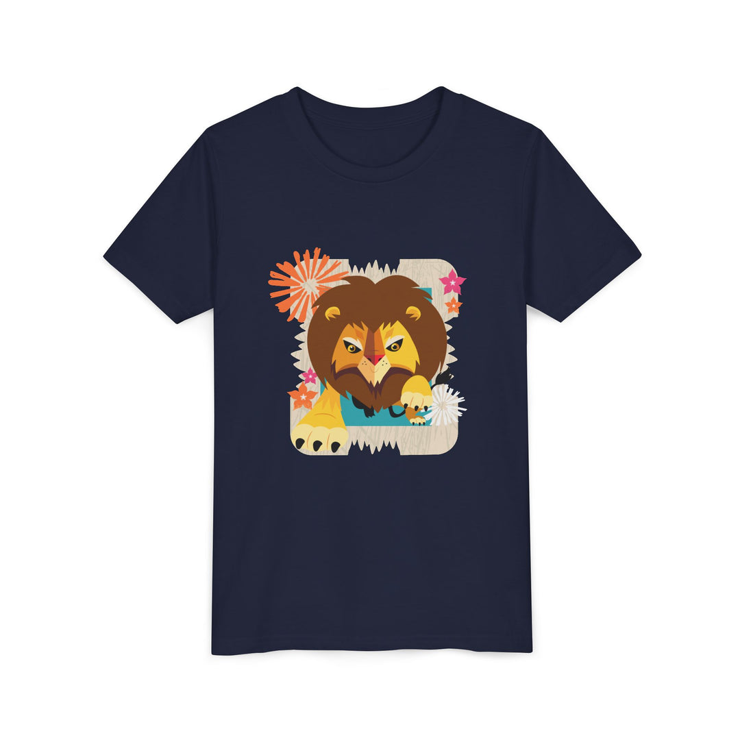 Lion Firework Youth Soft Shirt
