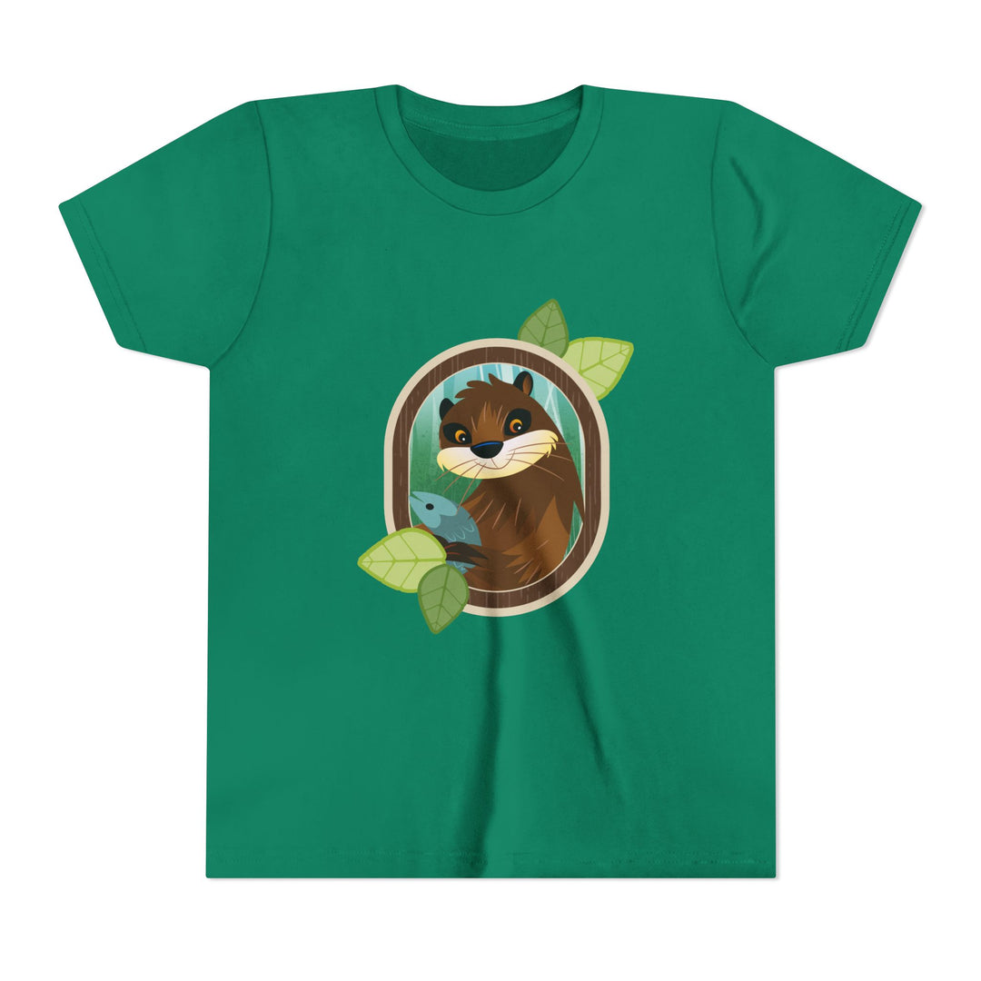 Otter Portrait of Nature Youth Soft Shirt
