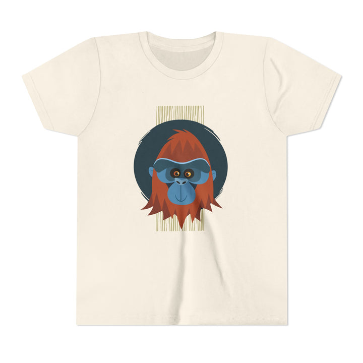 Orangutan Face Soft Youth Shirt
