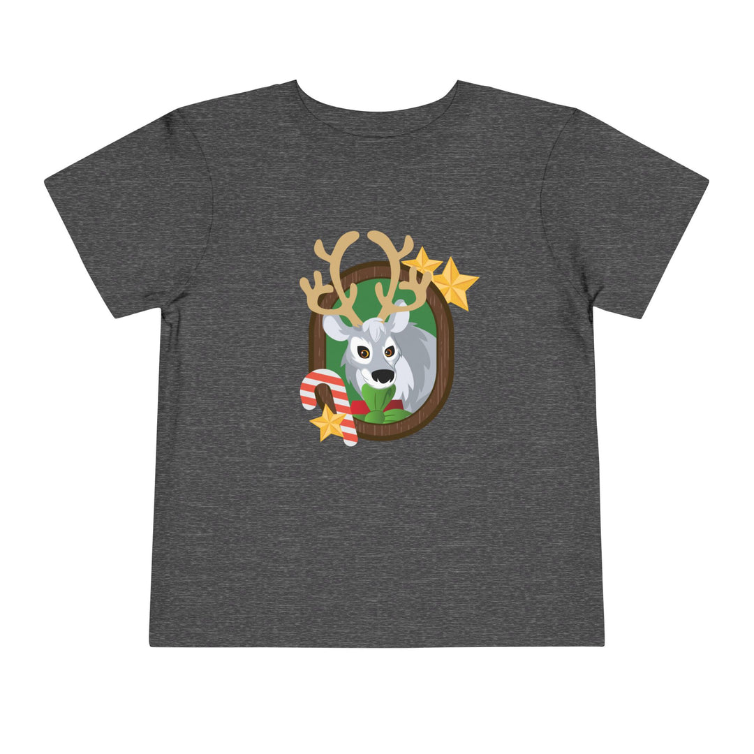 Reindeer Portrait of Nature Toddler Soft Shirt