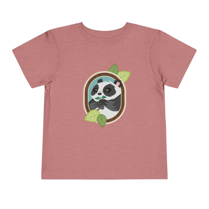 Panda Portrait of Nature Toddler Soft Shirt