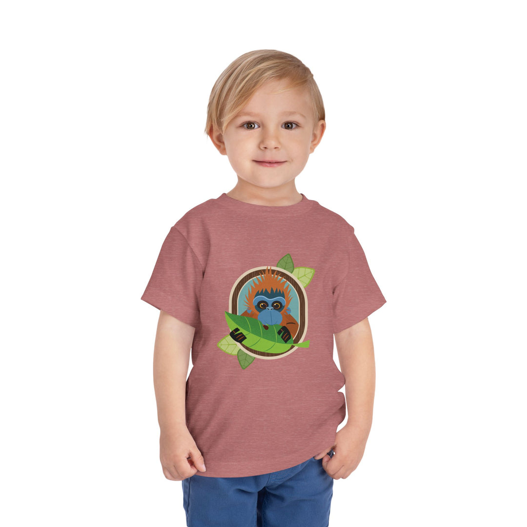 Orangutan Portrait of Nature Toddler Soft Shirt