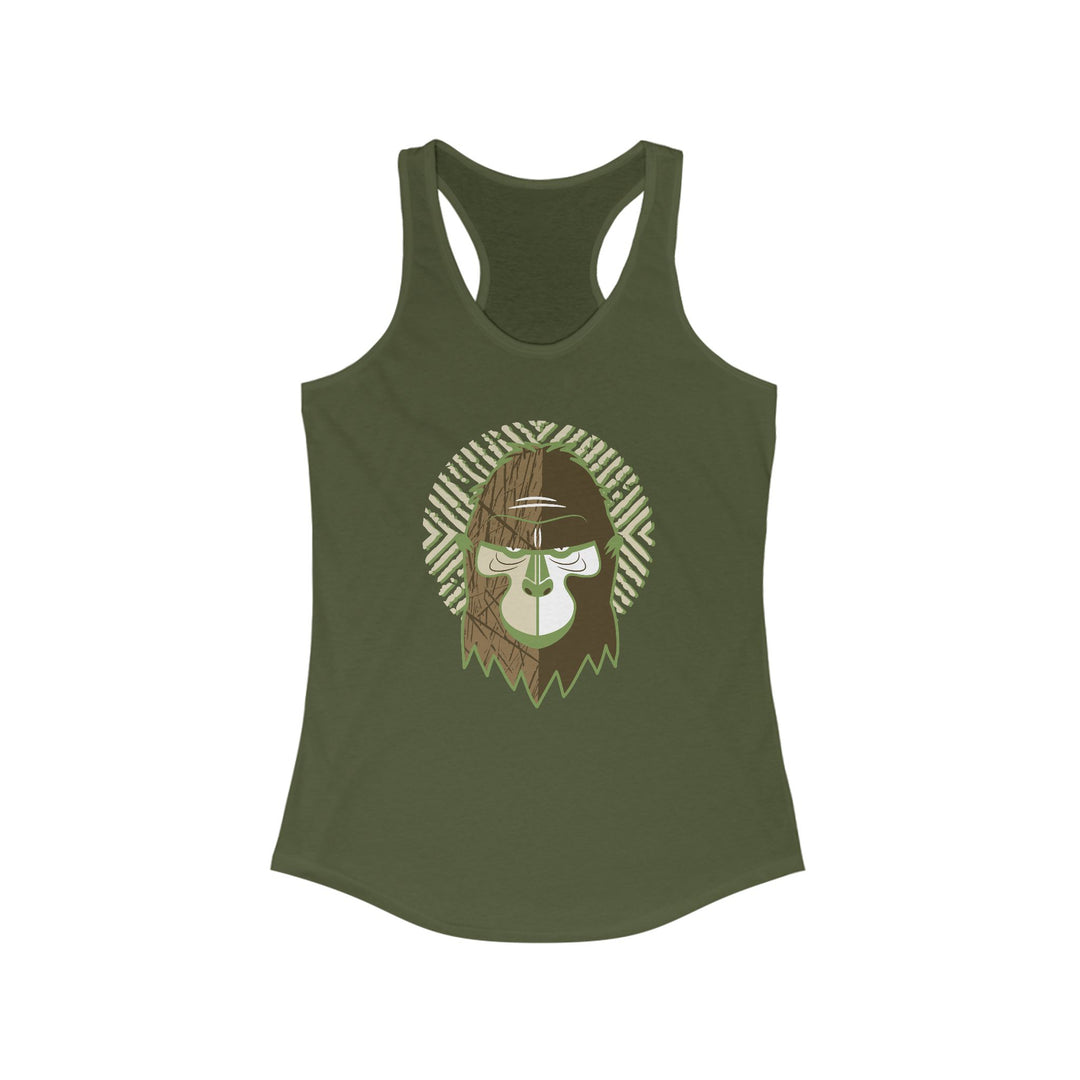 Gorilla Texture Women's Racerback Athletic Tank