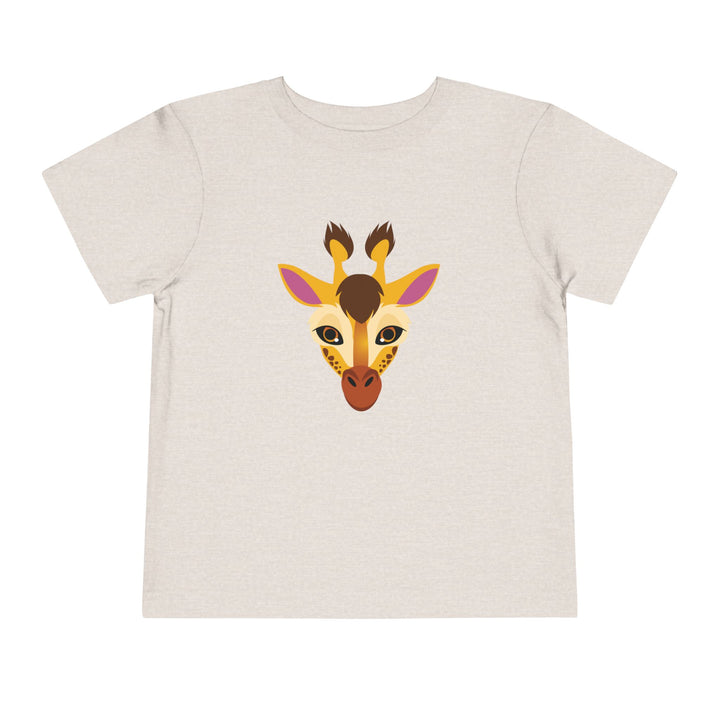 Giraffe Wild Faces Toddler Soft Shirt