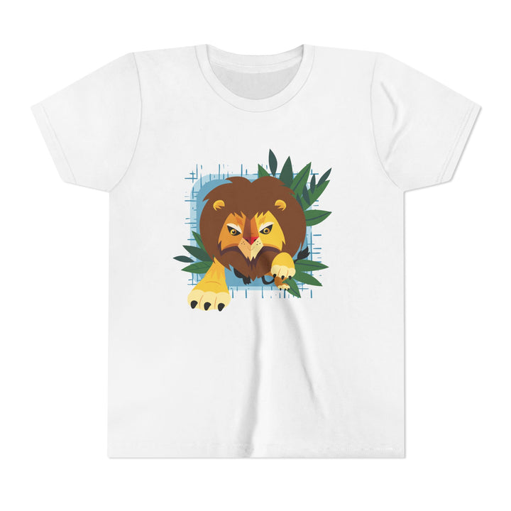 Lion In Your Face Youth Soft Shirt