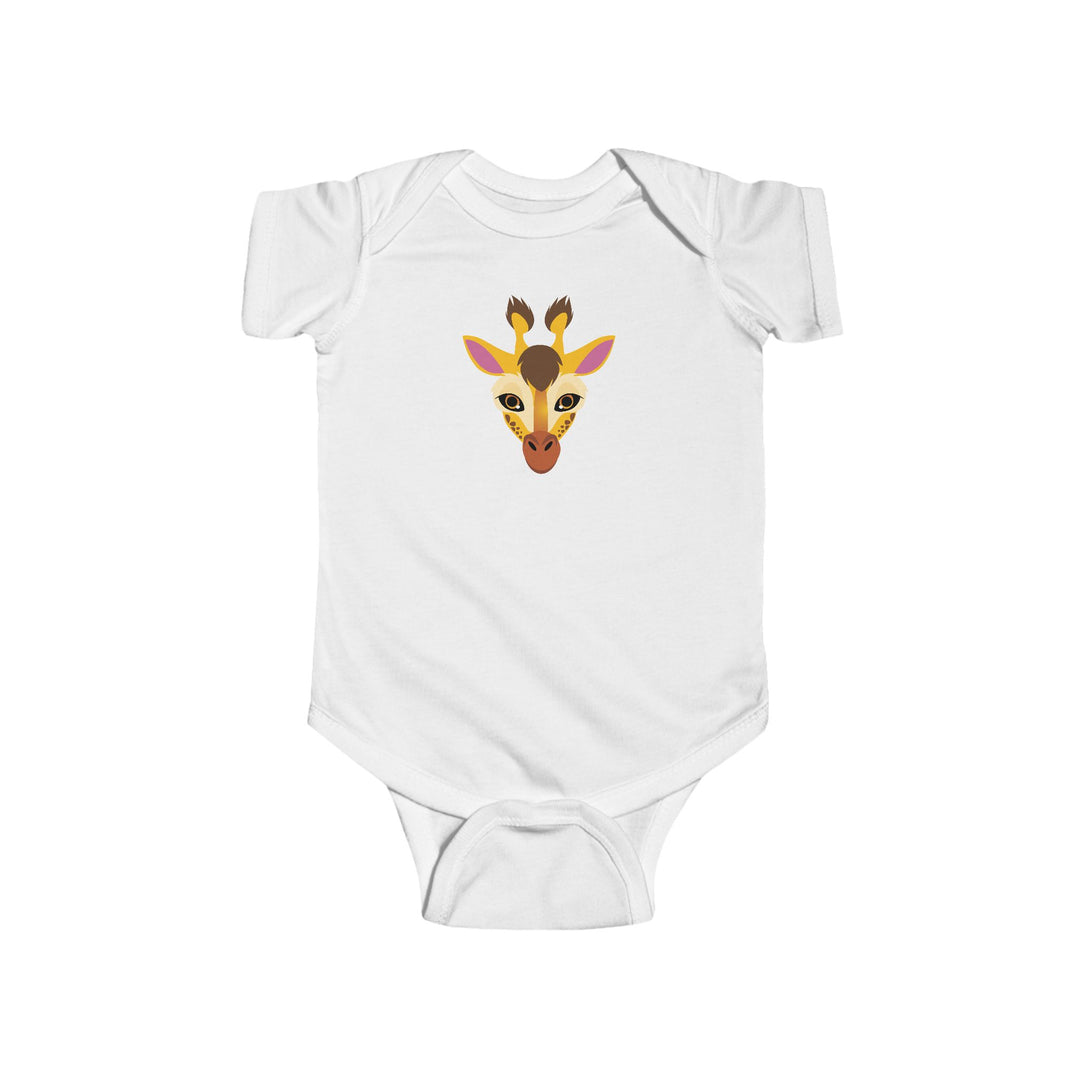 Giraffe Wild Faces Soft Baby Bodysuit