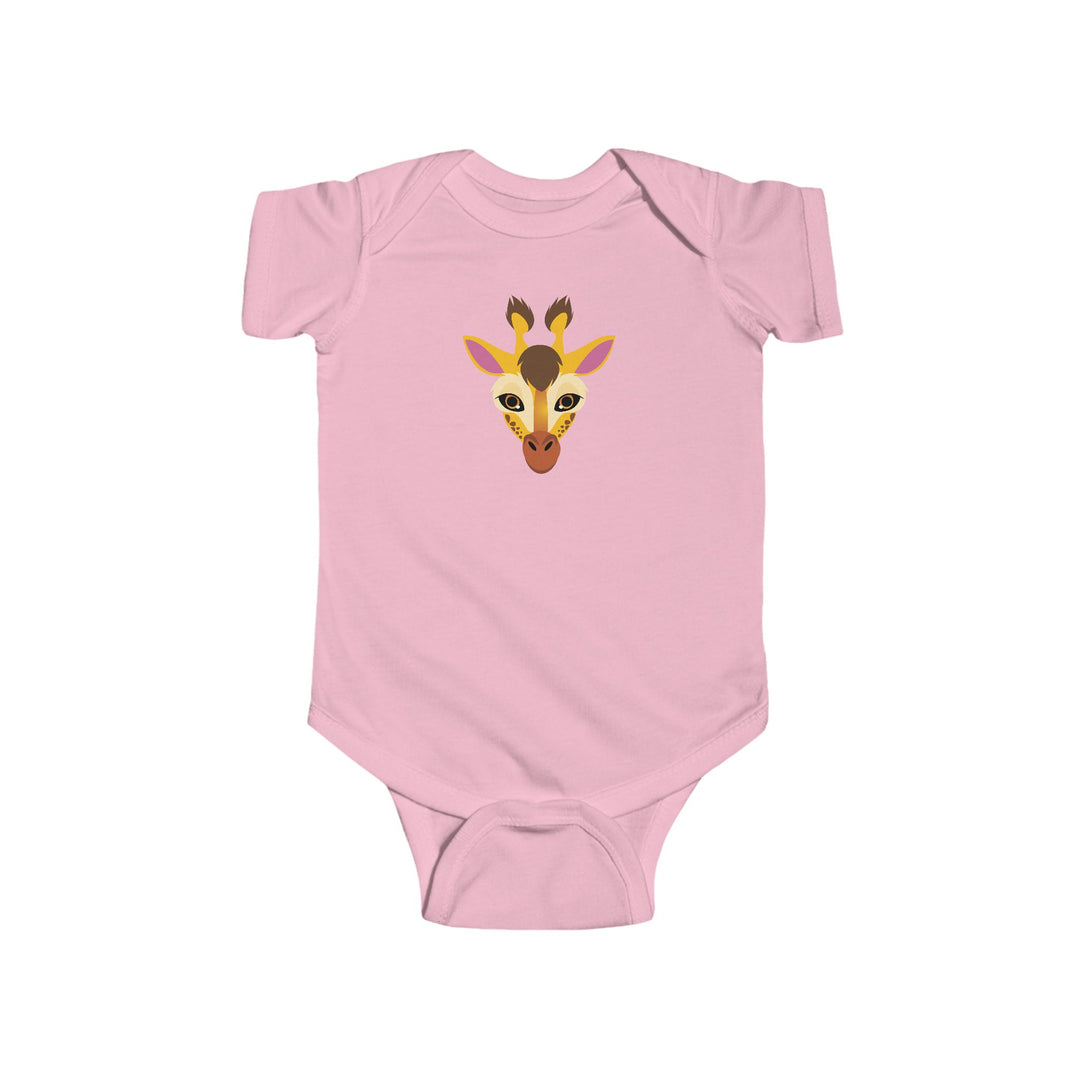 Giraffe Wild Faces Soft Baby Bodysuit