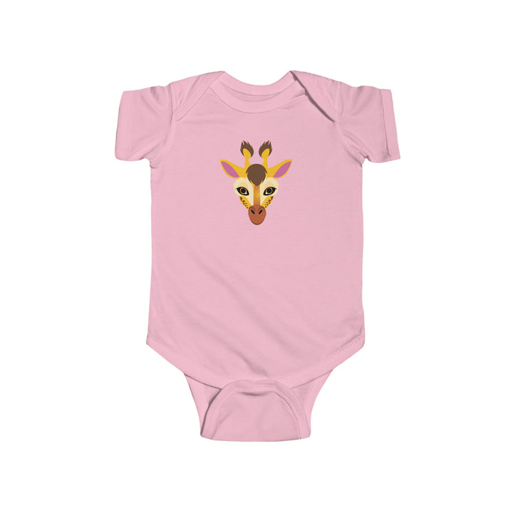 Giraffe Wild Faces Soft Baby Bodysuit