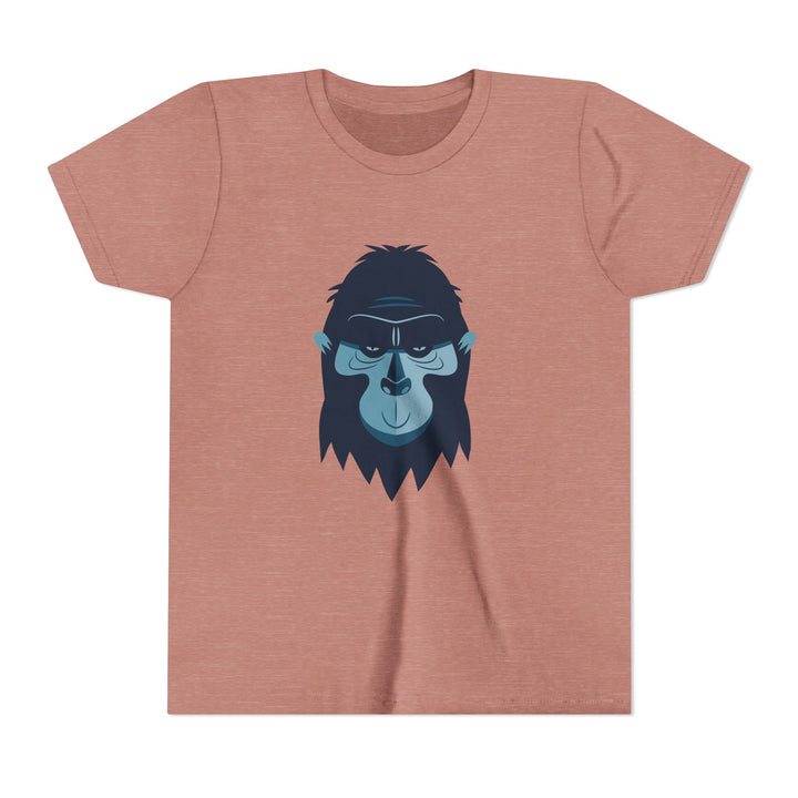 Gorilla Wild Faces Youth Soft Shirt