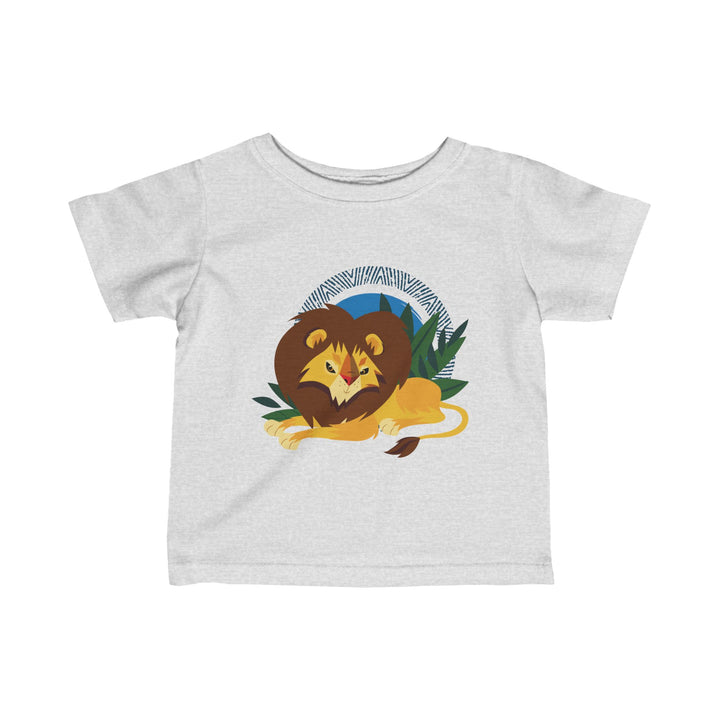 Lion Lounging Halo Baby Soft Shirt