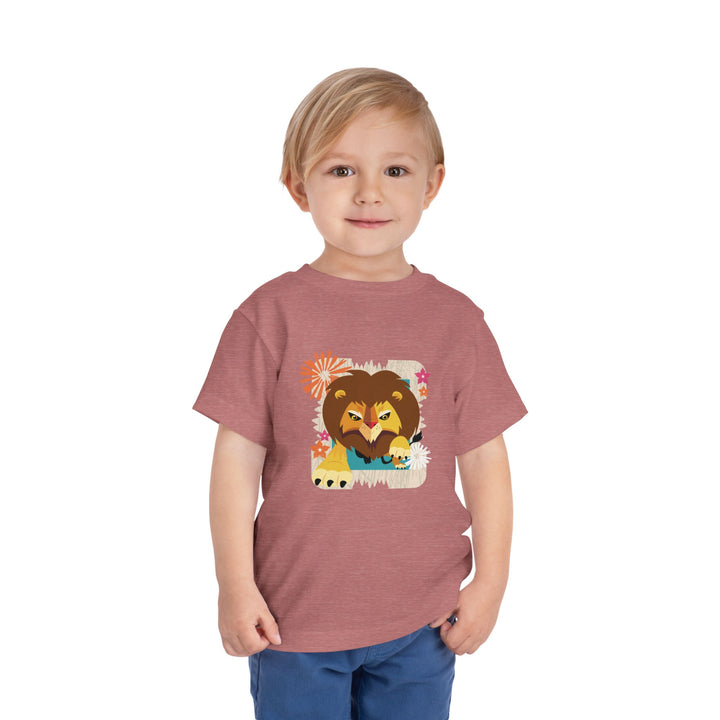 Lion Firework Toddler Soft Shirt