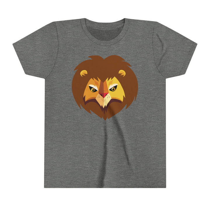 Lion Wild Faces Youth Soft Shirt