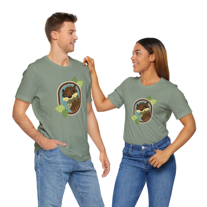 Otter Portrait of Nature Soft Shirt - Adult