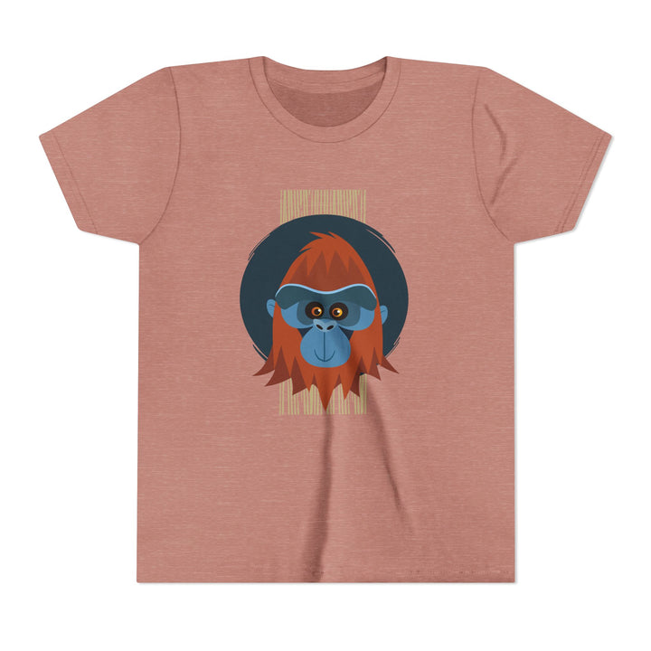 Orangutan Face Soft Youth Shirt