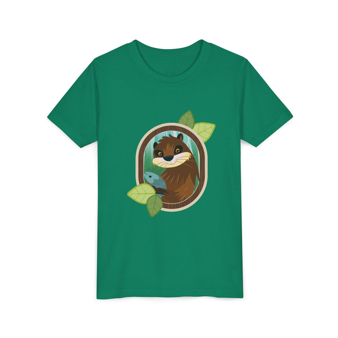 Otter Portrait of Nature Youth Soft Shirt