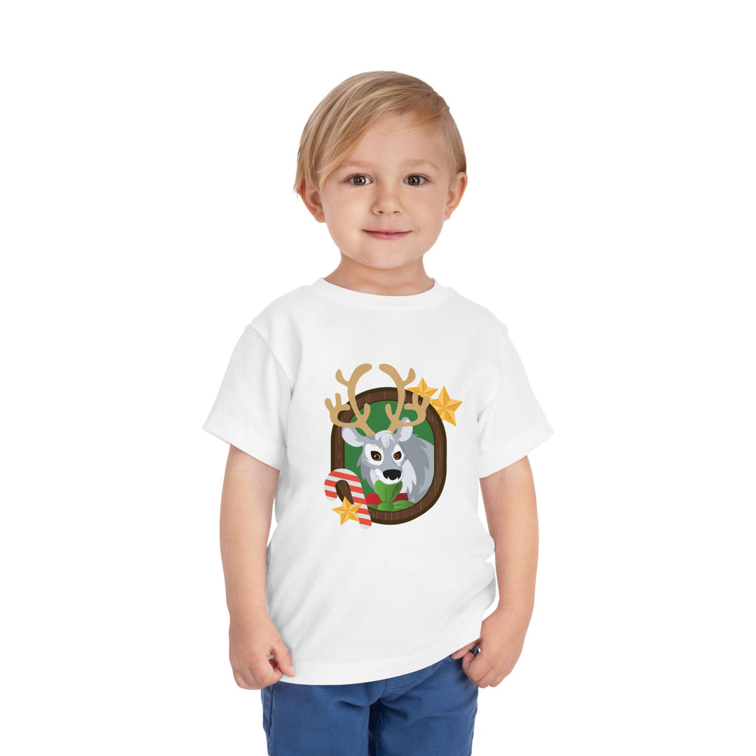Reindeer Portrait of Nature Soft Shirt - Toddler