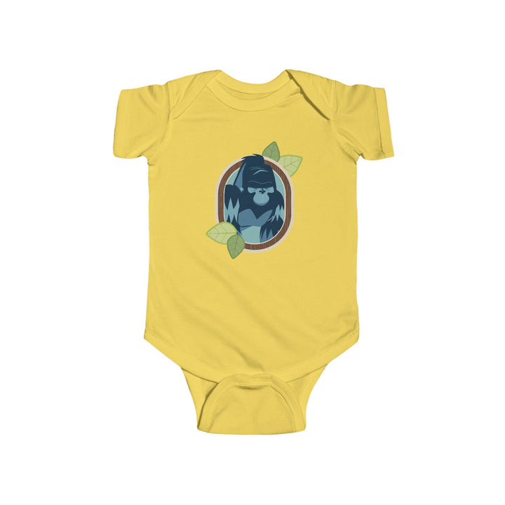 Gorilla Bold Portrait of Nature Soft Baby Onesie