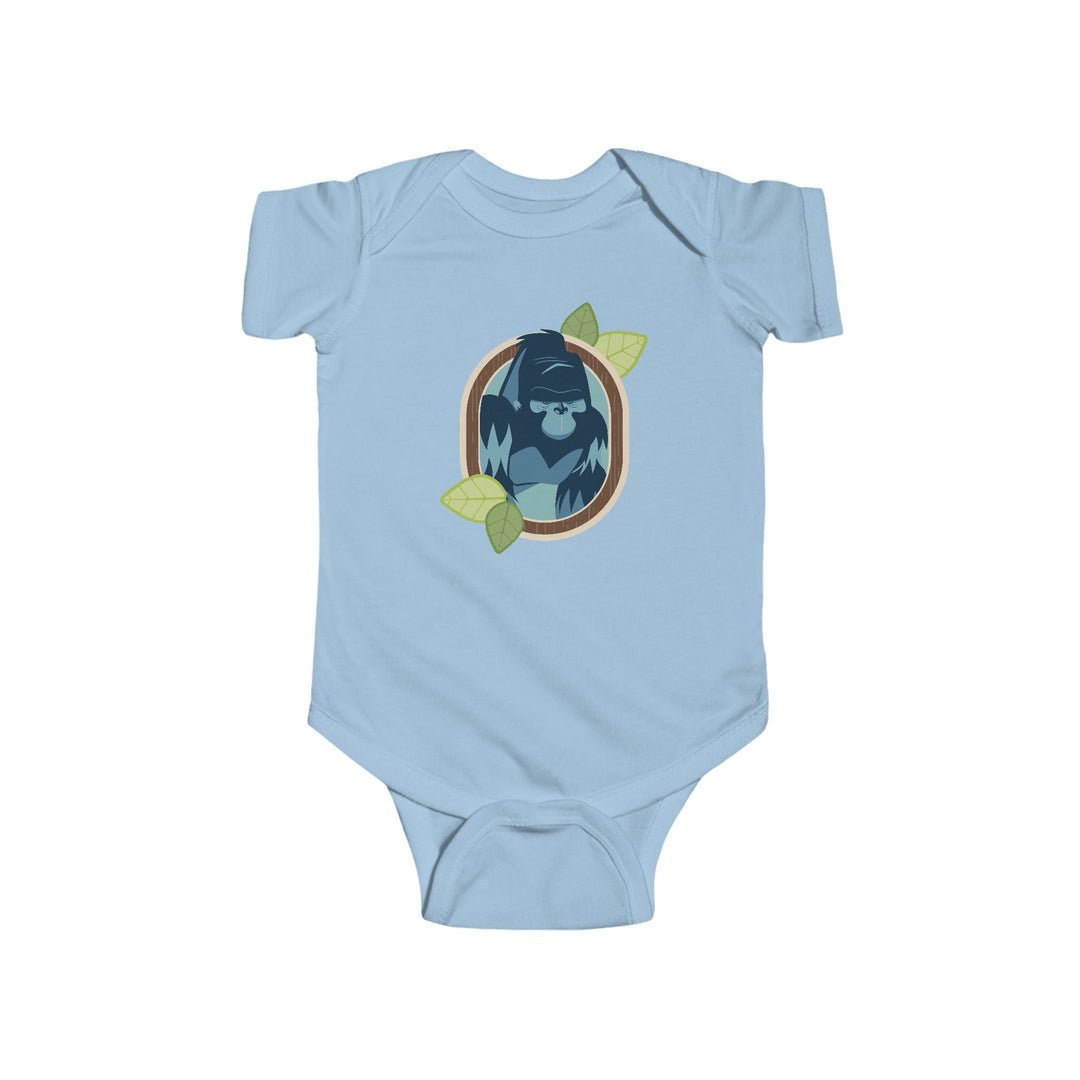 Gorilla Bold Portrait of Nature Soft Baby Onesie