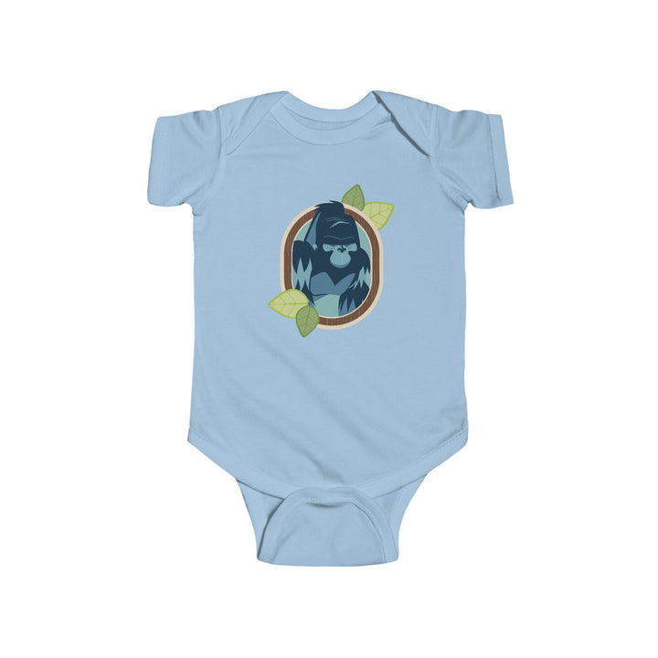 Gorilla Bold Portrait of Nature Soft Baby Onesie