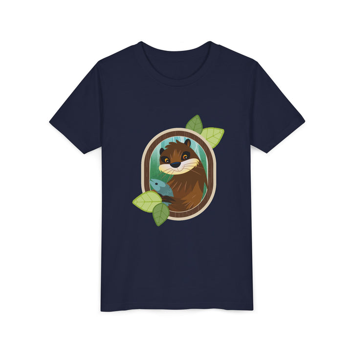 Otter Portrait of Nature Youth Soft Shirt
