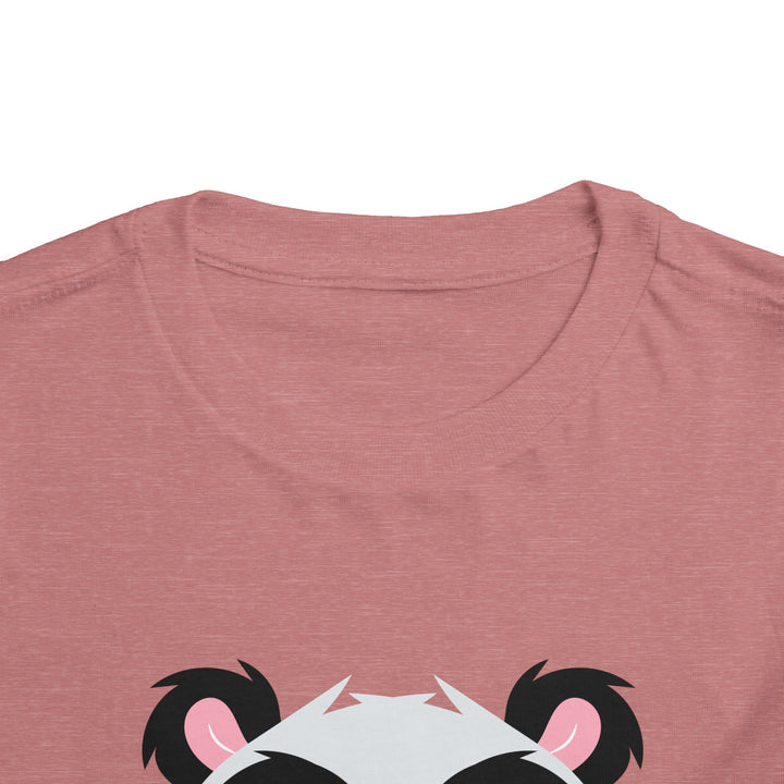 Panda Wild Faces Soft Shirt - Toddler