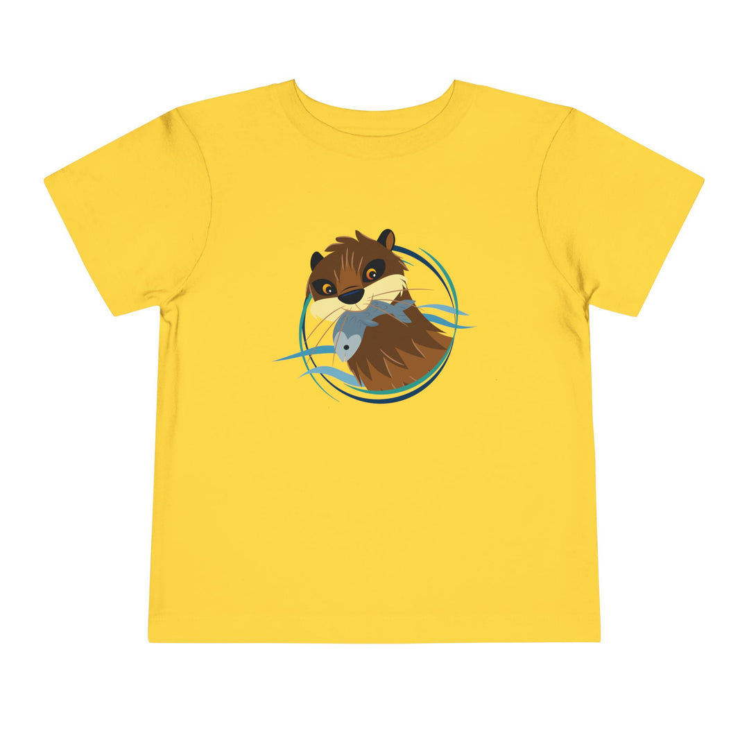 Otter Fishing Soft Shirt - Toddler