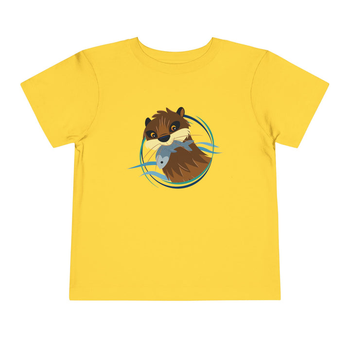Otter Fishing Soft Shirt - Toddler
