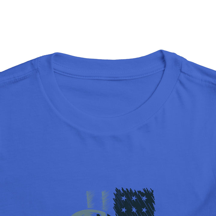 Eagle Flag Wild America Soft Shirt - Toddler