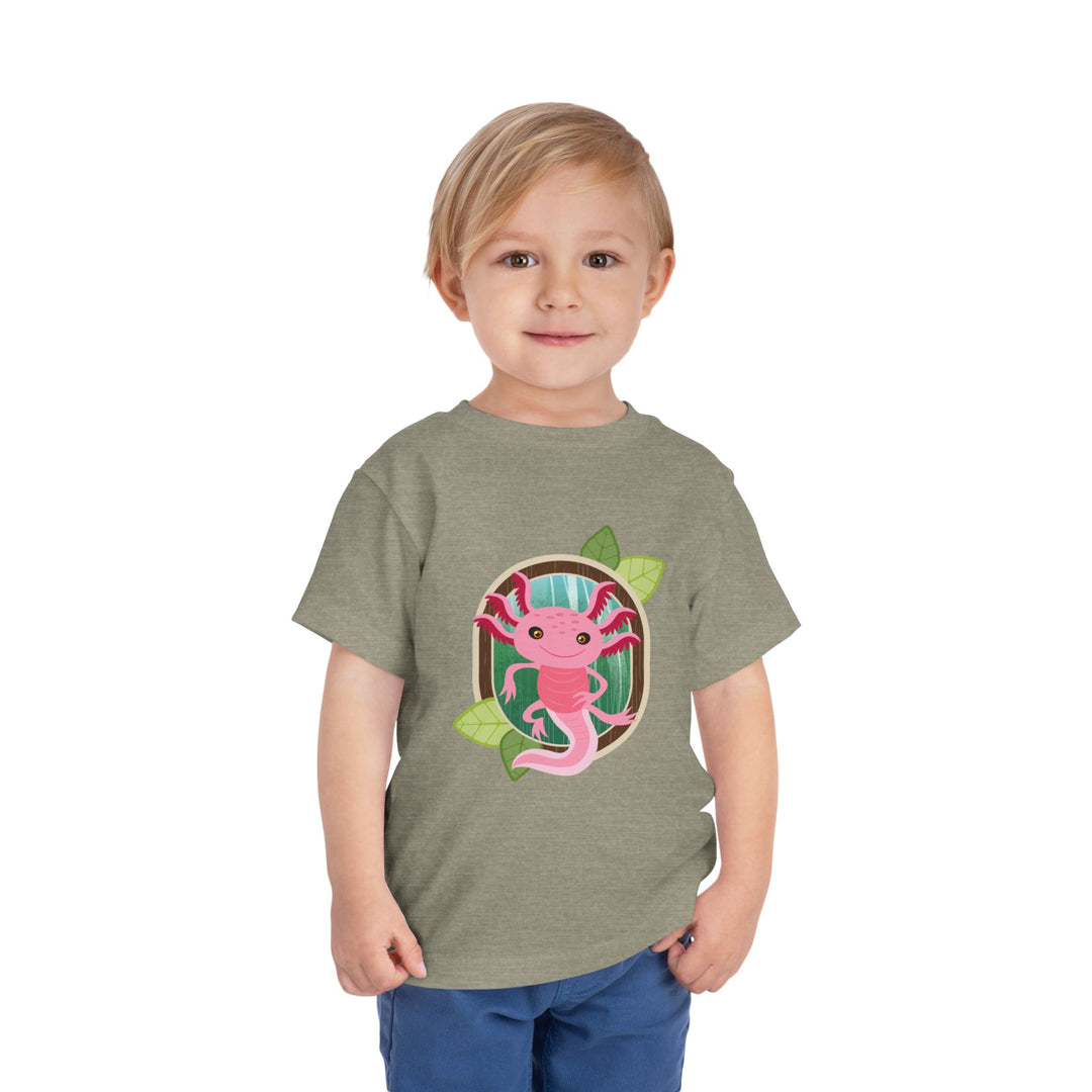 Axolotl Portrait of Nature Soft Shirt - Toddler