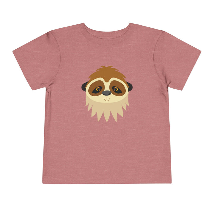 Sloth Wild Faces Toddler Soft Shirt